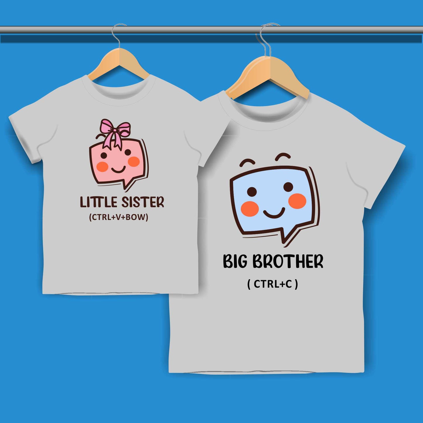 Big Brother Little Sister T-shirt for Boys and Girls 