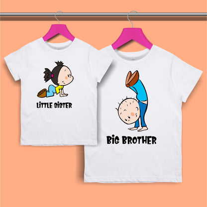 Big Brother, Little Sister T-shirt for Girls and Boys - #344