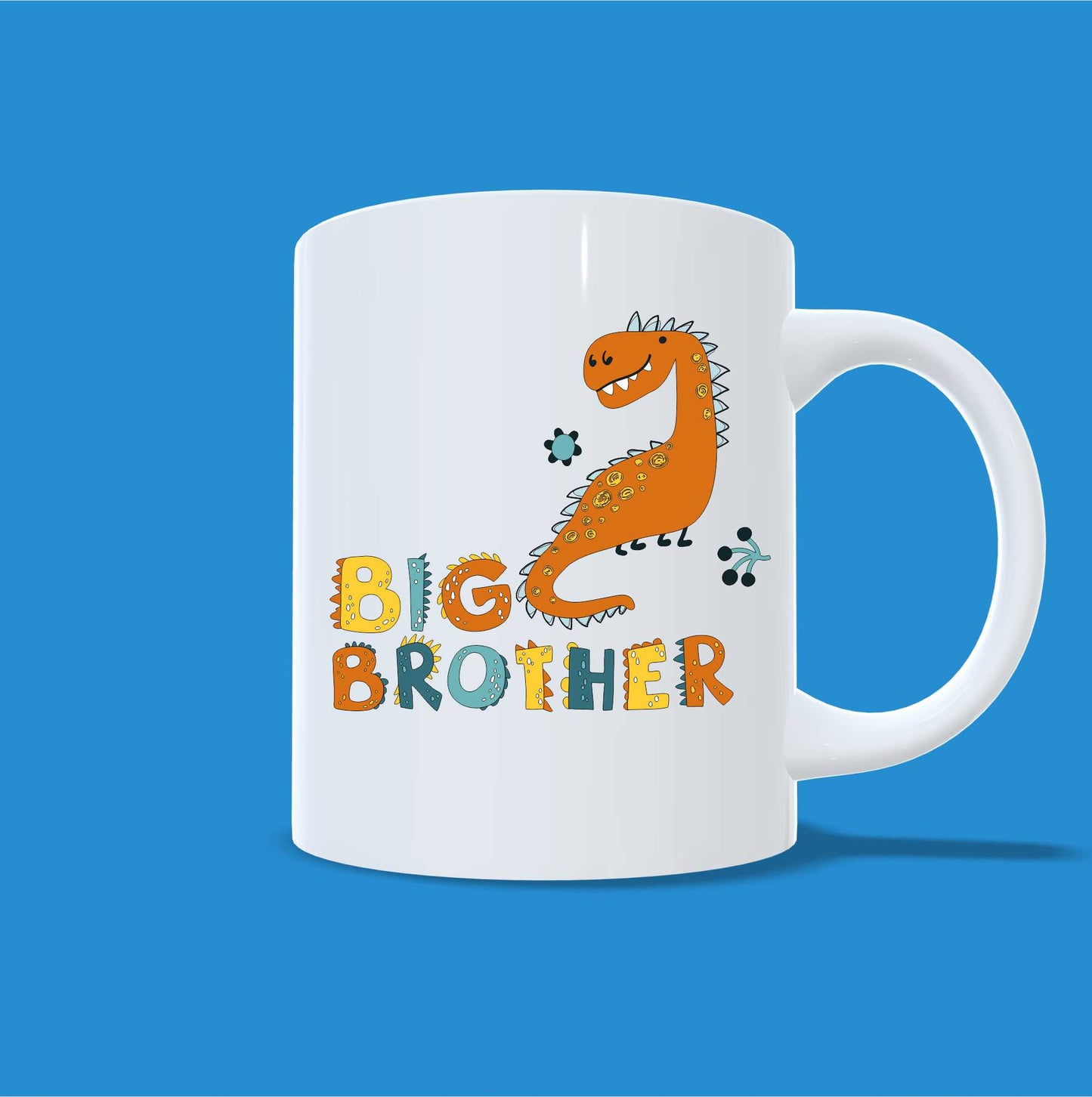 Big Brother Little Brother Dinosaur T-shirt for Boys - #345