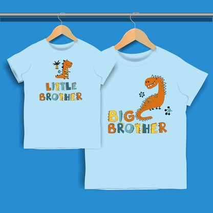 Big Brother Little Brother Dinosaur T-shirt for Boys