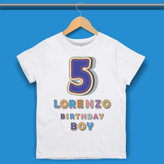 Birthday T-shirt for Boys