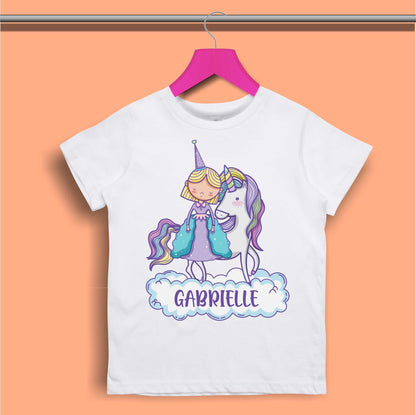 Mermaid Birthday T-shirt for Girls - #351