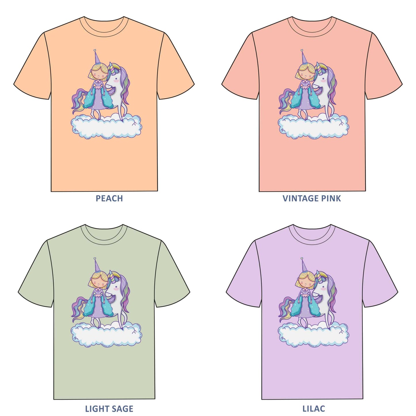 Mermaid Birthday T-shirt for Girls - #351