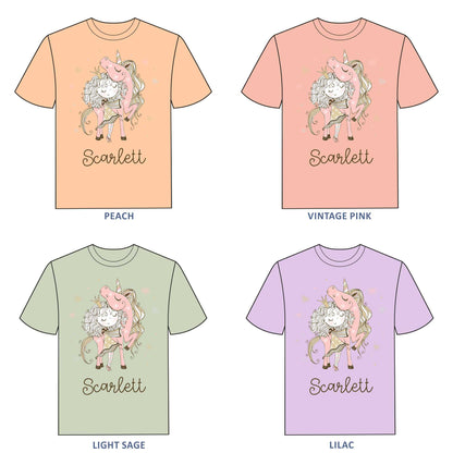 Unicorn T-shirt for Girls - #365