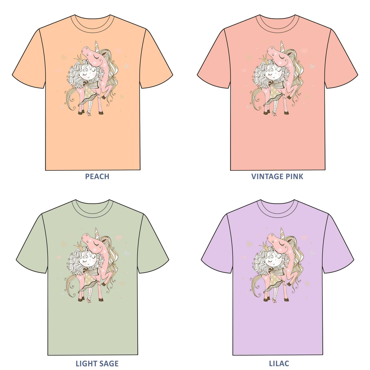 Unicorn T-shirt for Girls - #365