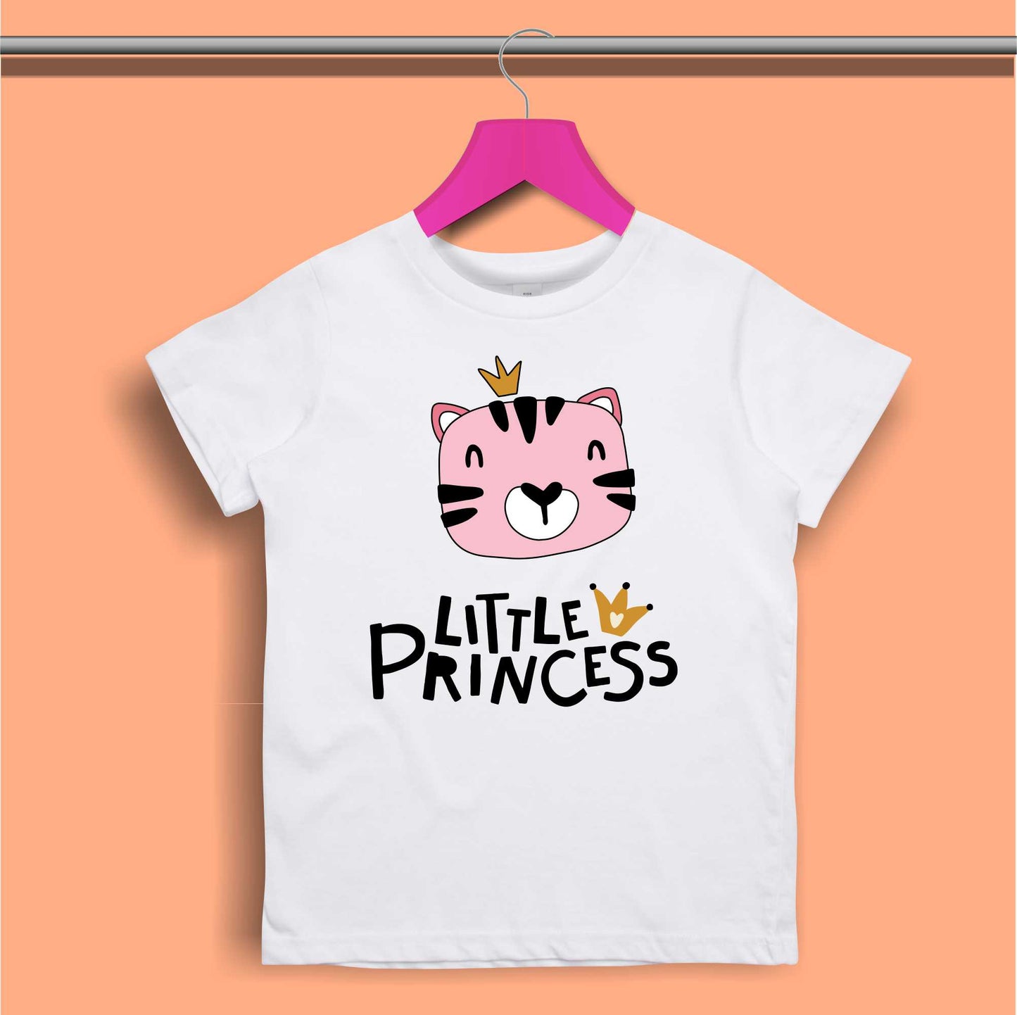 Little Princess T-shirt for Girls - #367