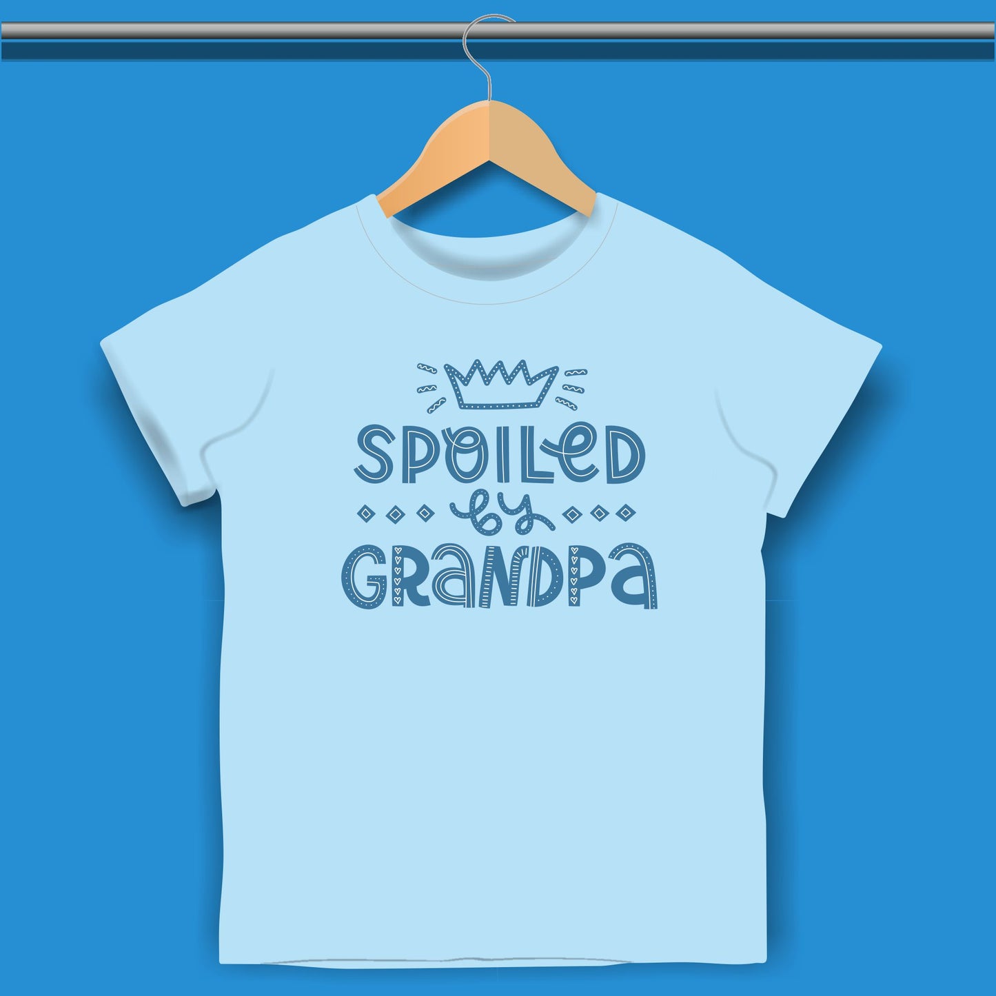 Spoiled by Grandpa T-shirt for Boys