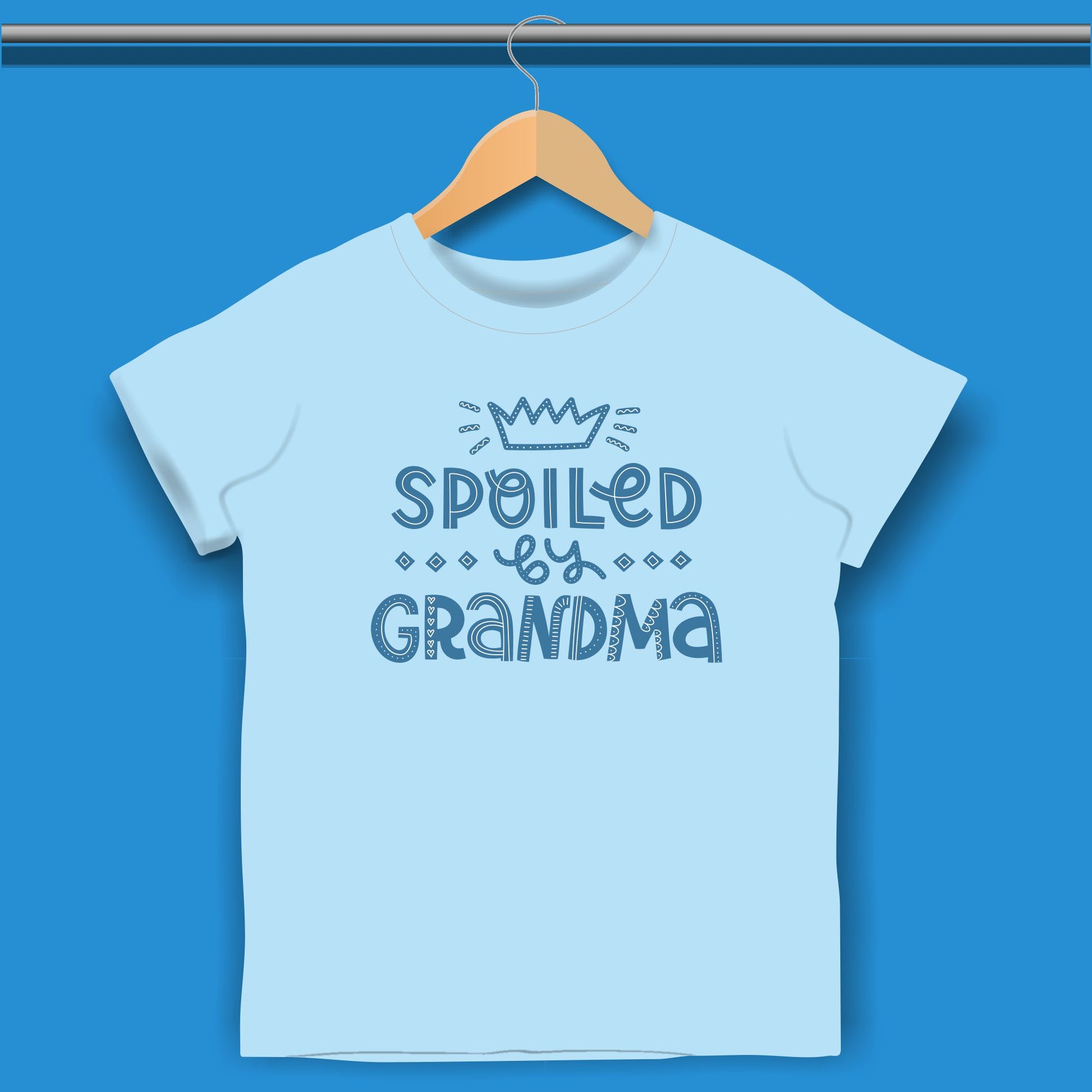 Spoiled by Grandma T-shirt for Boys