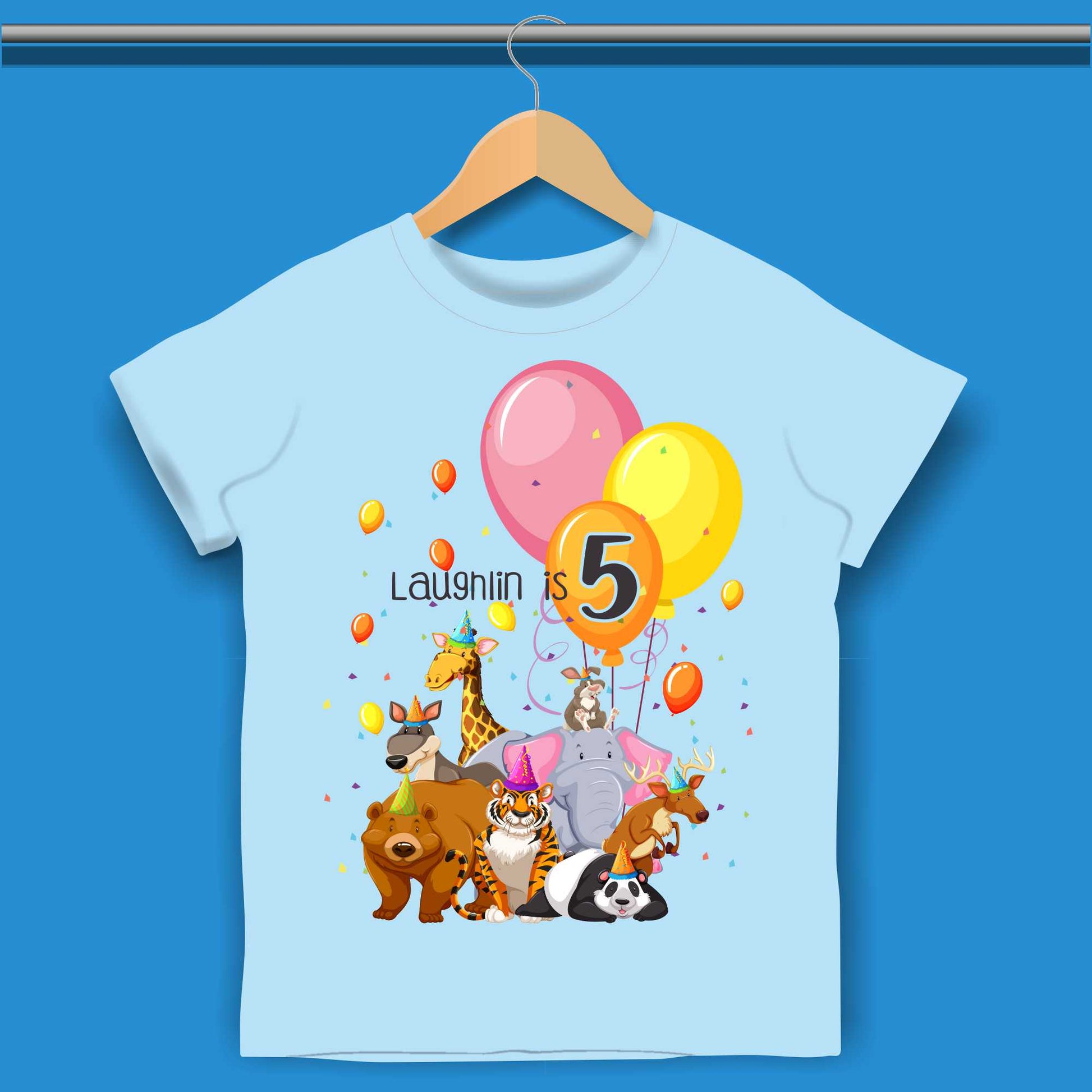 Birthday T-shirt for Boys 