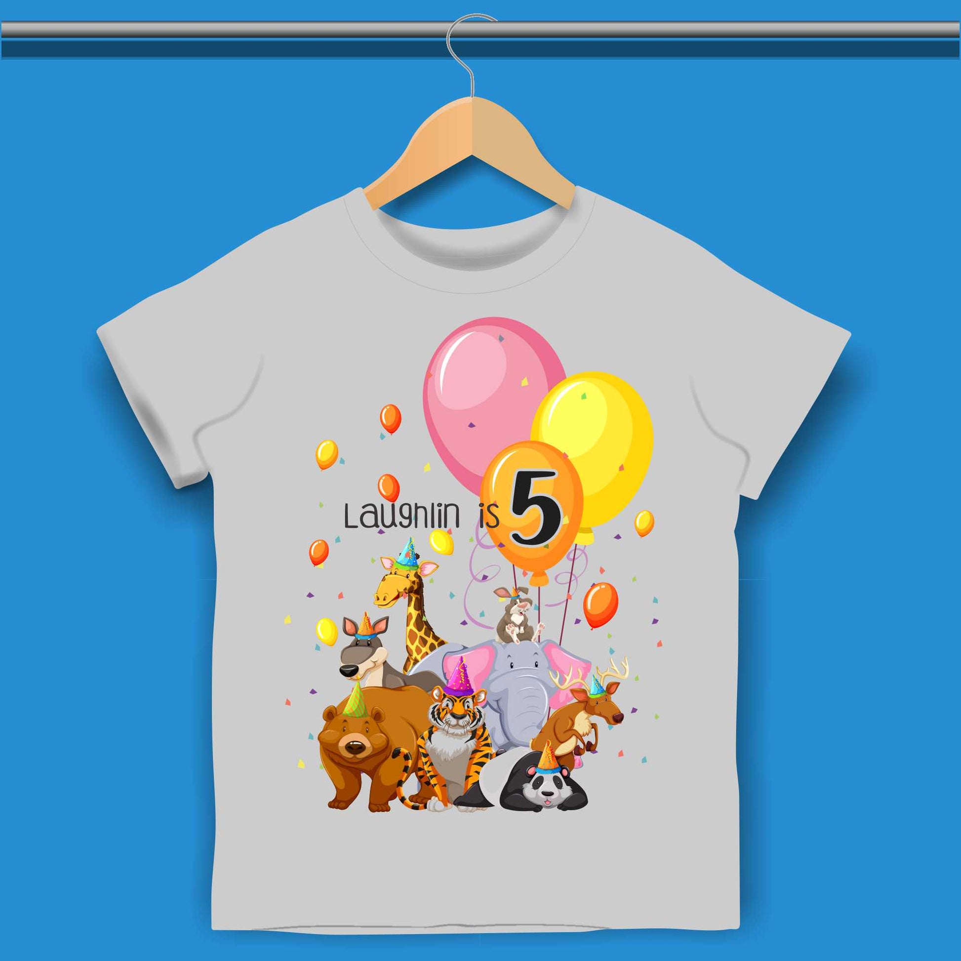 Birthday T-shirt for Boys 