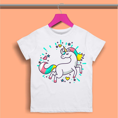 Unicorn T-shirt for Girls - #374