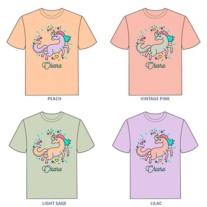 Unicorn T-shirt for Girls - #374