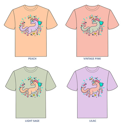 Unicorn T-shirt for Girls - #374