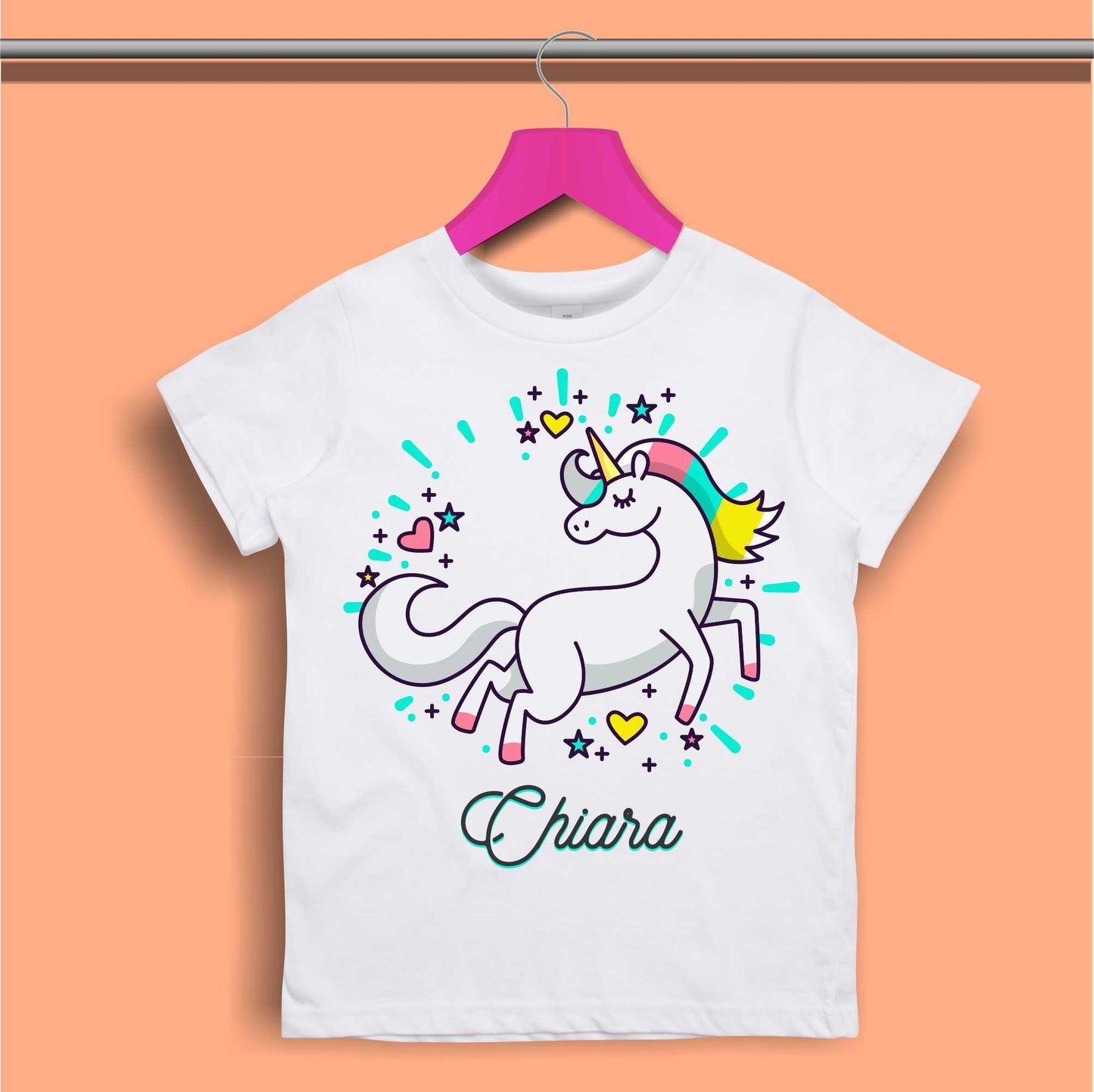 Unicorn T-shirt for Girls - #374