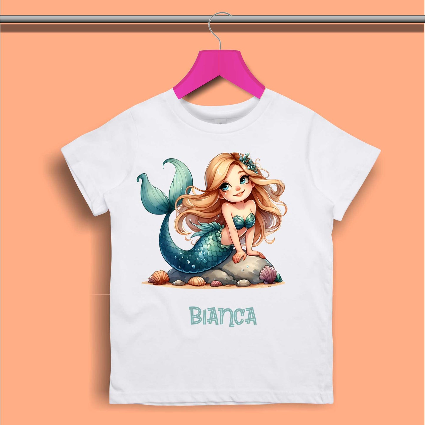 Mermaid T-shirt for Girls - #381