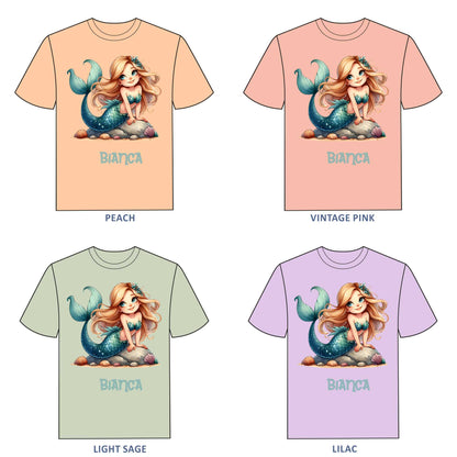 Mermaid T-shirt for Girls - #381