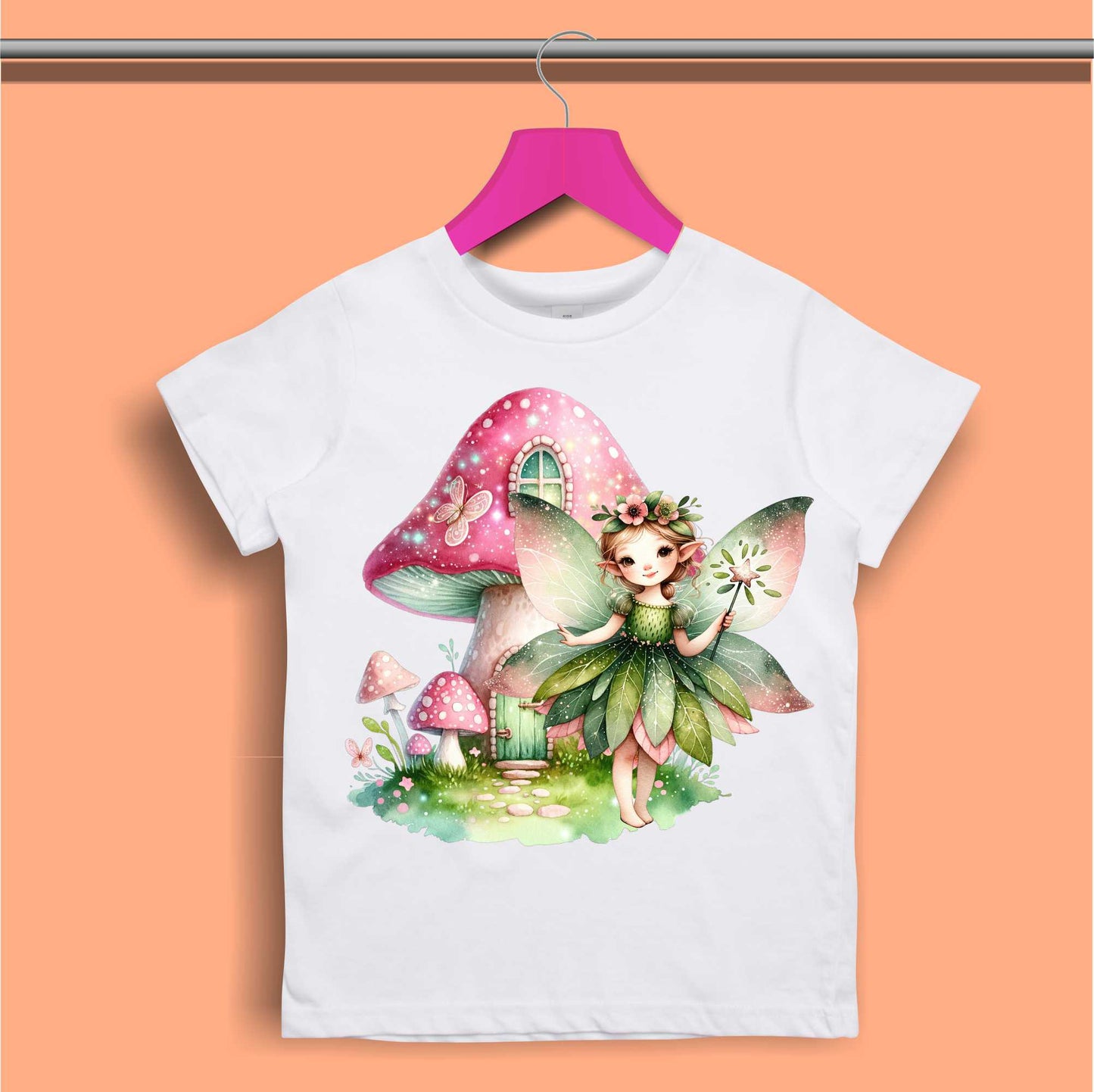 Forest Fairy T-shirt for Girls - #394