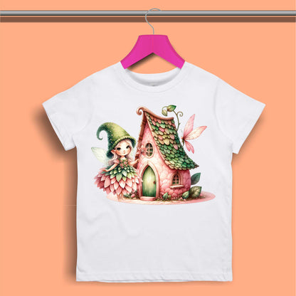 Forest Fairy T-shirt for Girls - #394 A