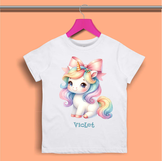 Baby Unicorn T-shirt for Girls - #395