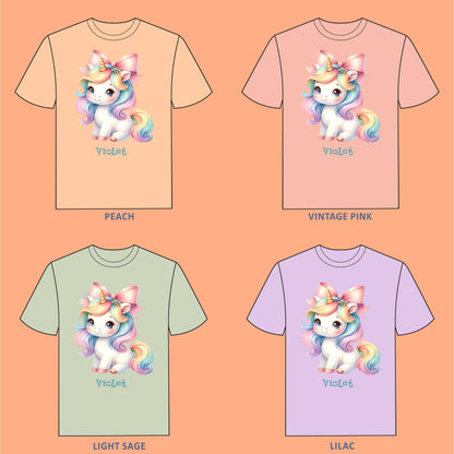 Baby Unicorn T-shirt for Girls - #395