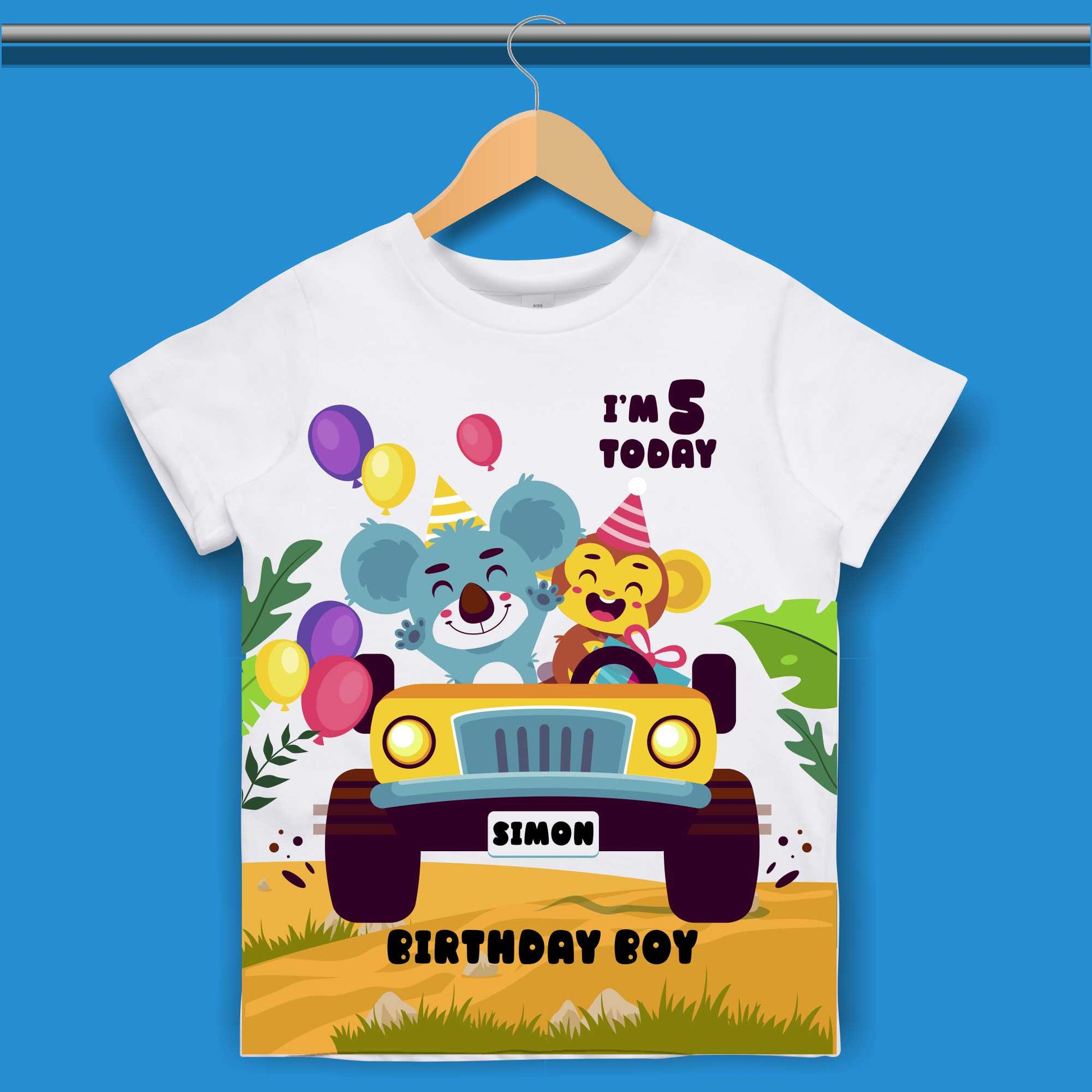 Birthday T-shirt for Boys