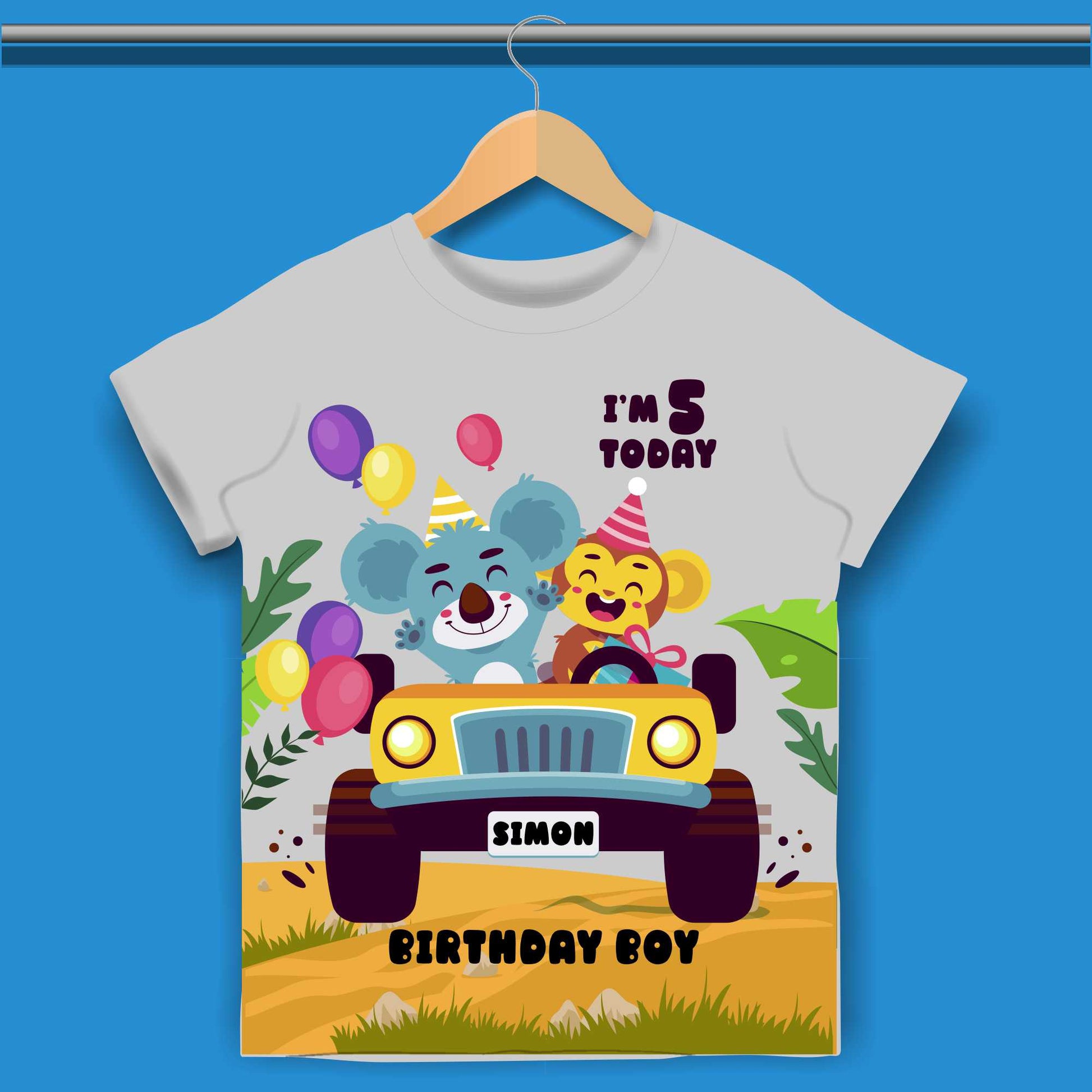 Birthday T-shirt for Boys