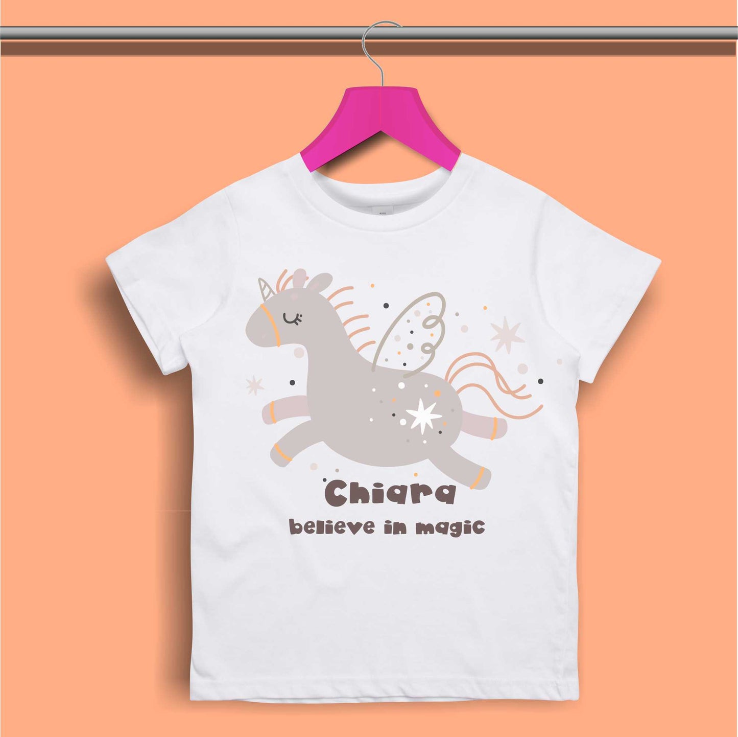 Boho Unicorn T-shirt for Girls - #400