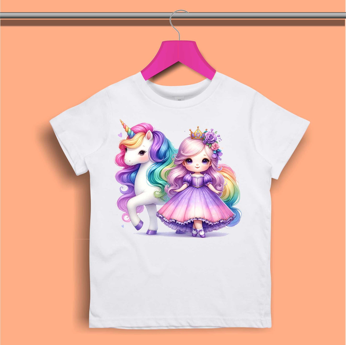 Baby Unicorn T-shirt for Girls - #403