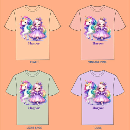 Baby Unicorn T-shirt for Girls - #403