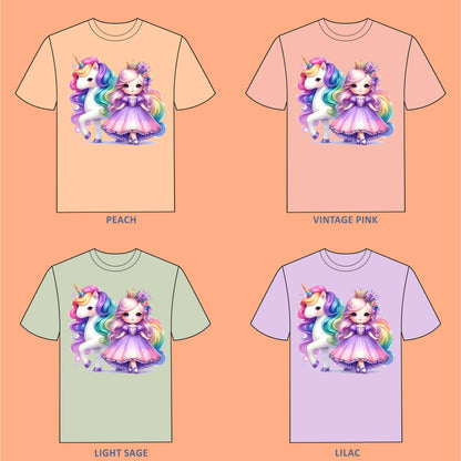 Baby Unicorn T-shirt for Girls - #403