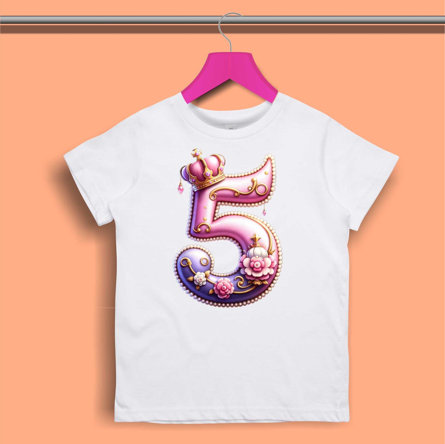 Numbered T-shirt for Girls - #410