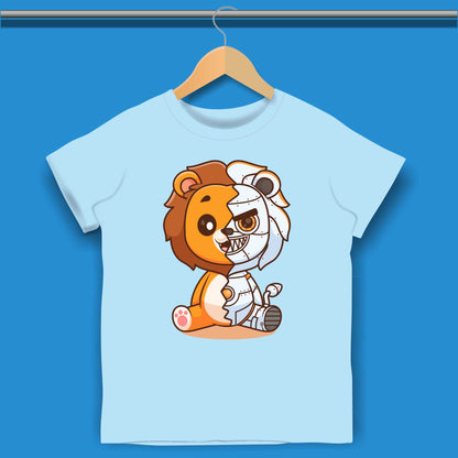 robo-Lion T-shirt for Boys #413