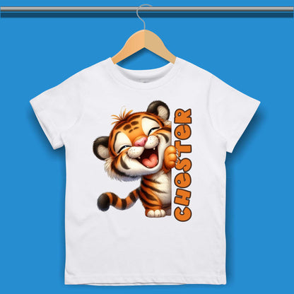 Cartoon Jungle Animals T-shirt for Boys #425