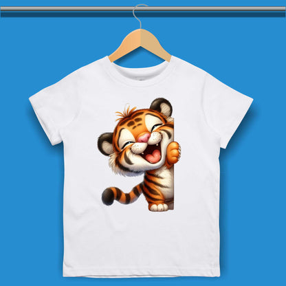 Cartoon Jungle Animals T-shirt for Boys #425