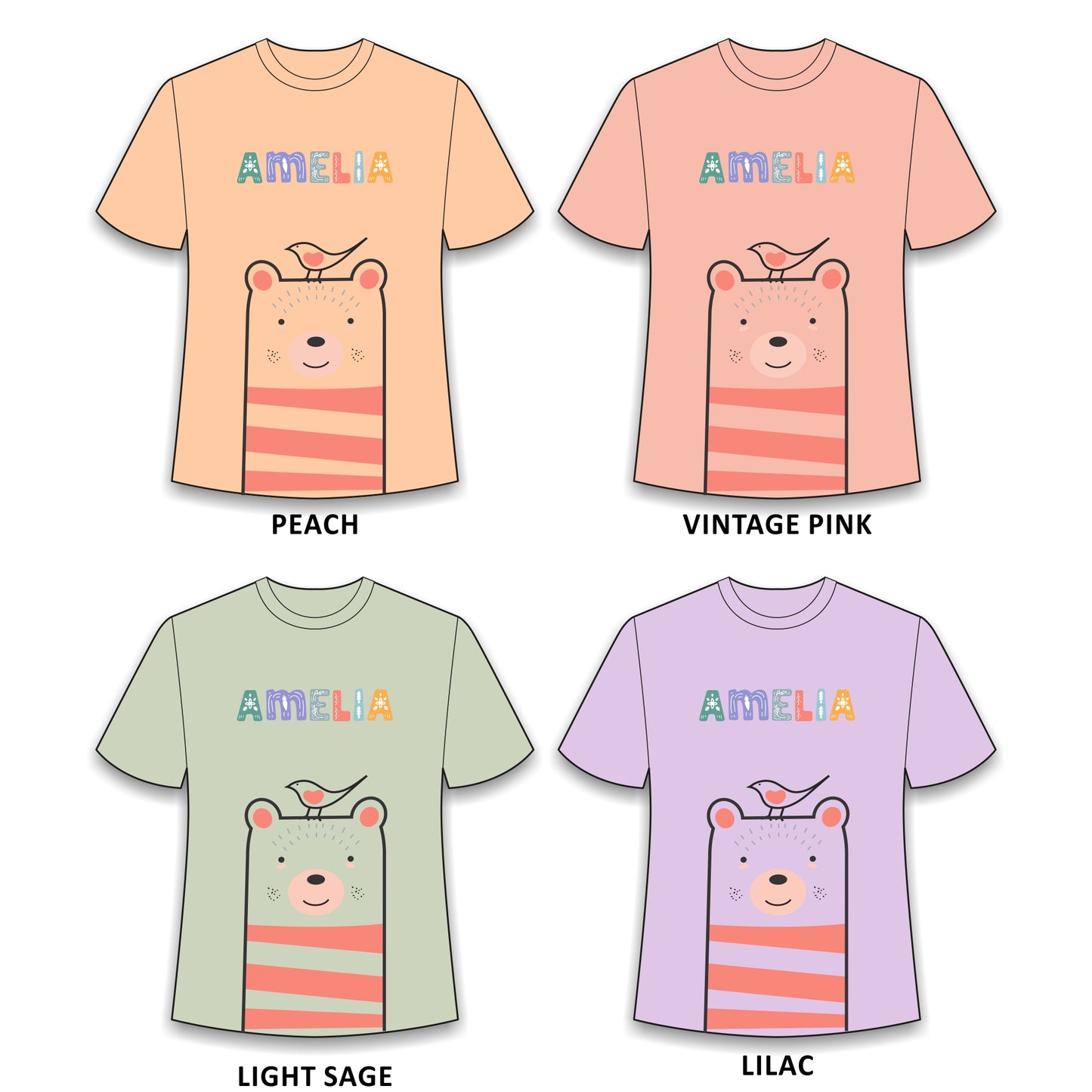 T-shirt for Girls - #042