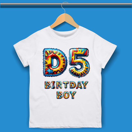 Birthday T-shirt for Boys #430