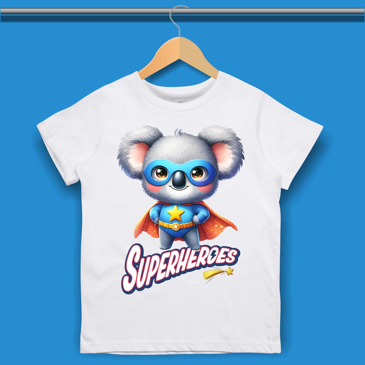 Cartoon Superhero T-shirt for Boys #445