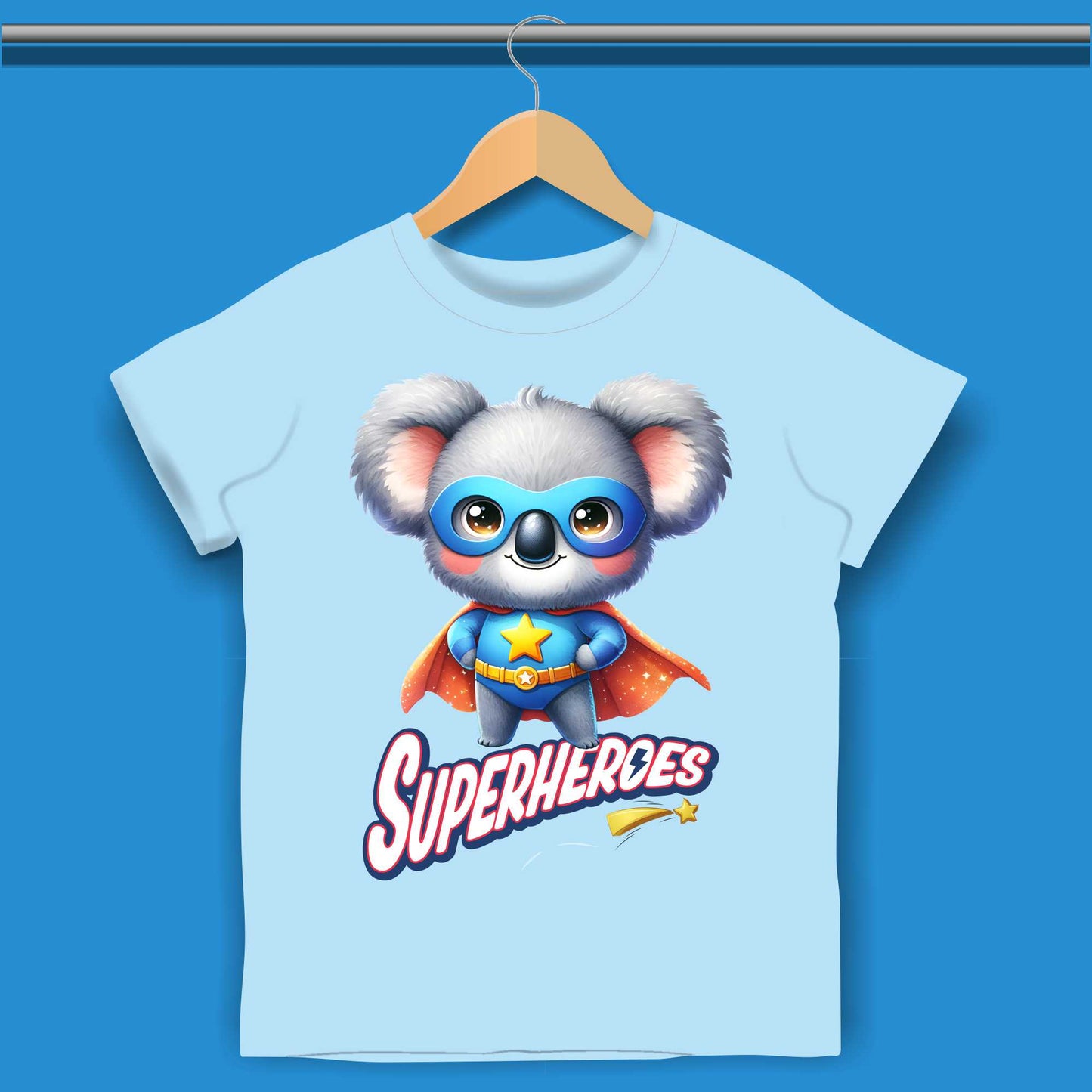 Cartoon Superhero T-shirt for Boys #445