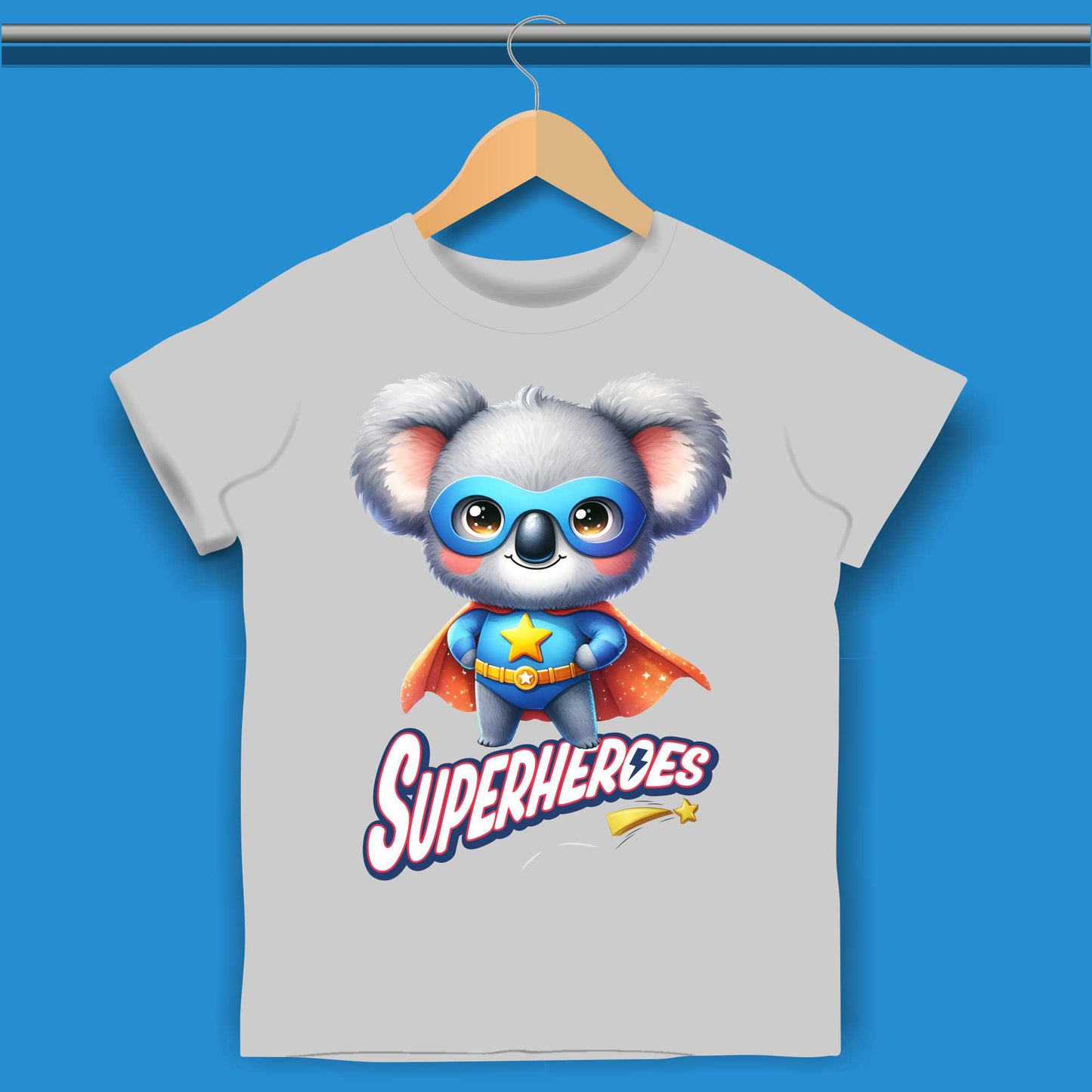 Cartoon Superhero T-shirt for Boys #445