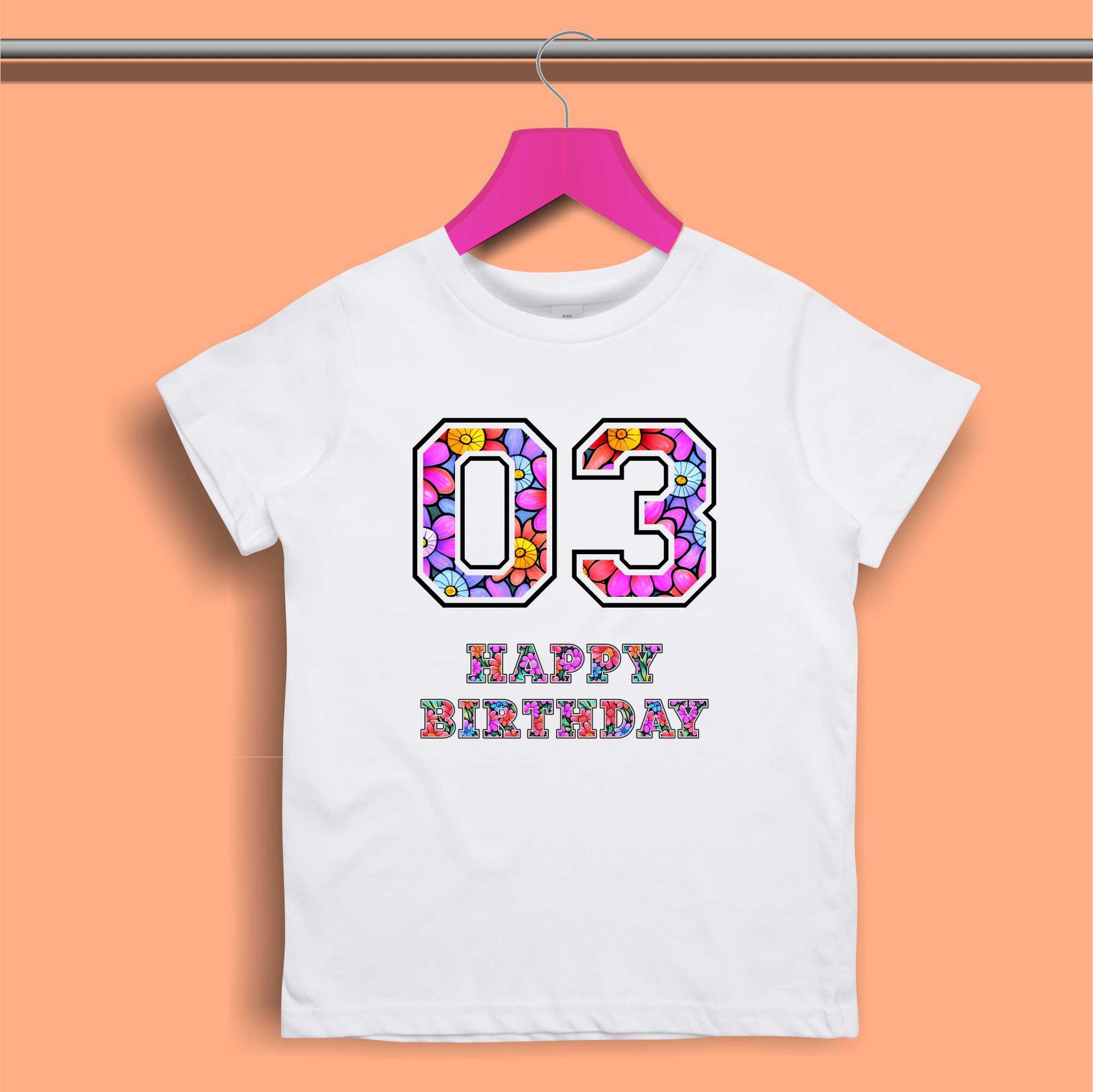 Birthday T-shirt for Girls