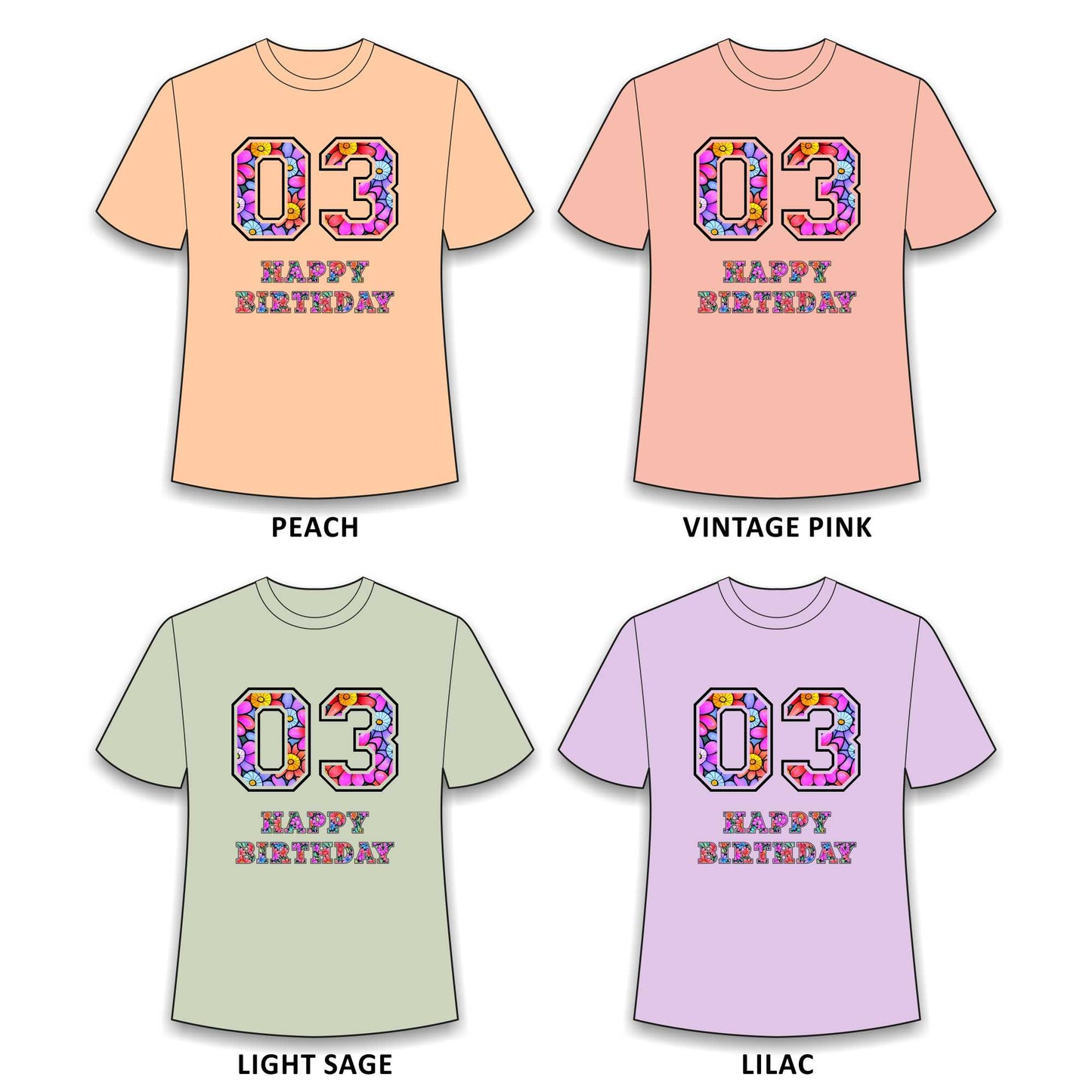 Birthday T-shirt for Girls