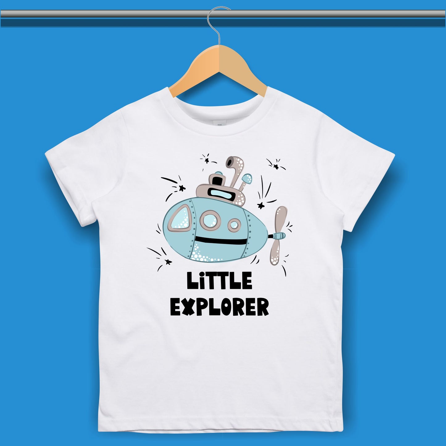 Little Explorer personalized T-shirt for Boys