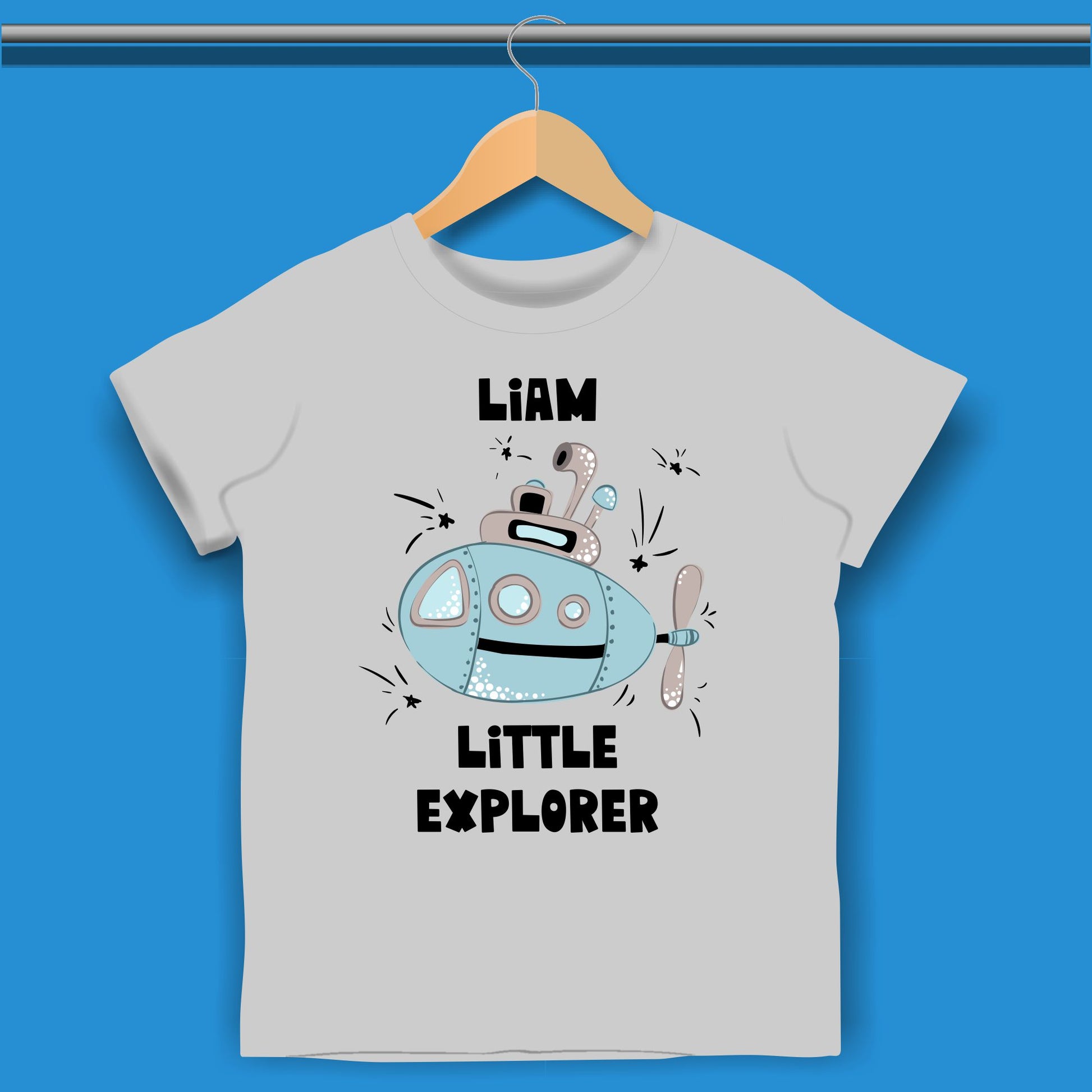 Little Explorer personalized T-shirt for Boys