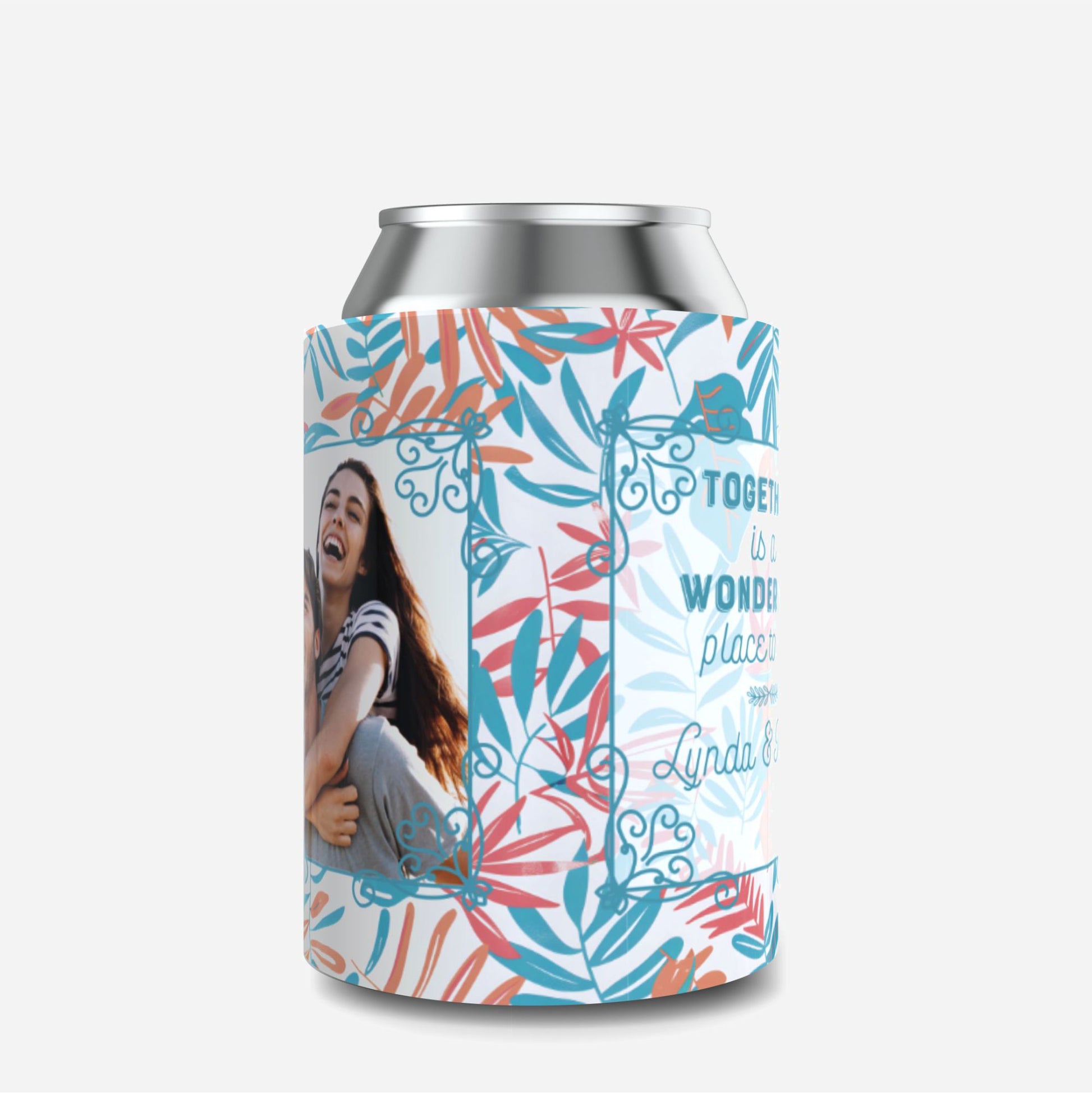  Full Colour Wedding Stubby Holder 