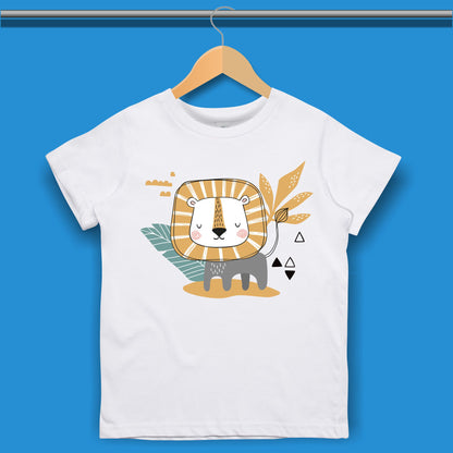 Cartoon Lion T-shirt for Boys 