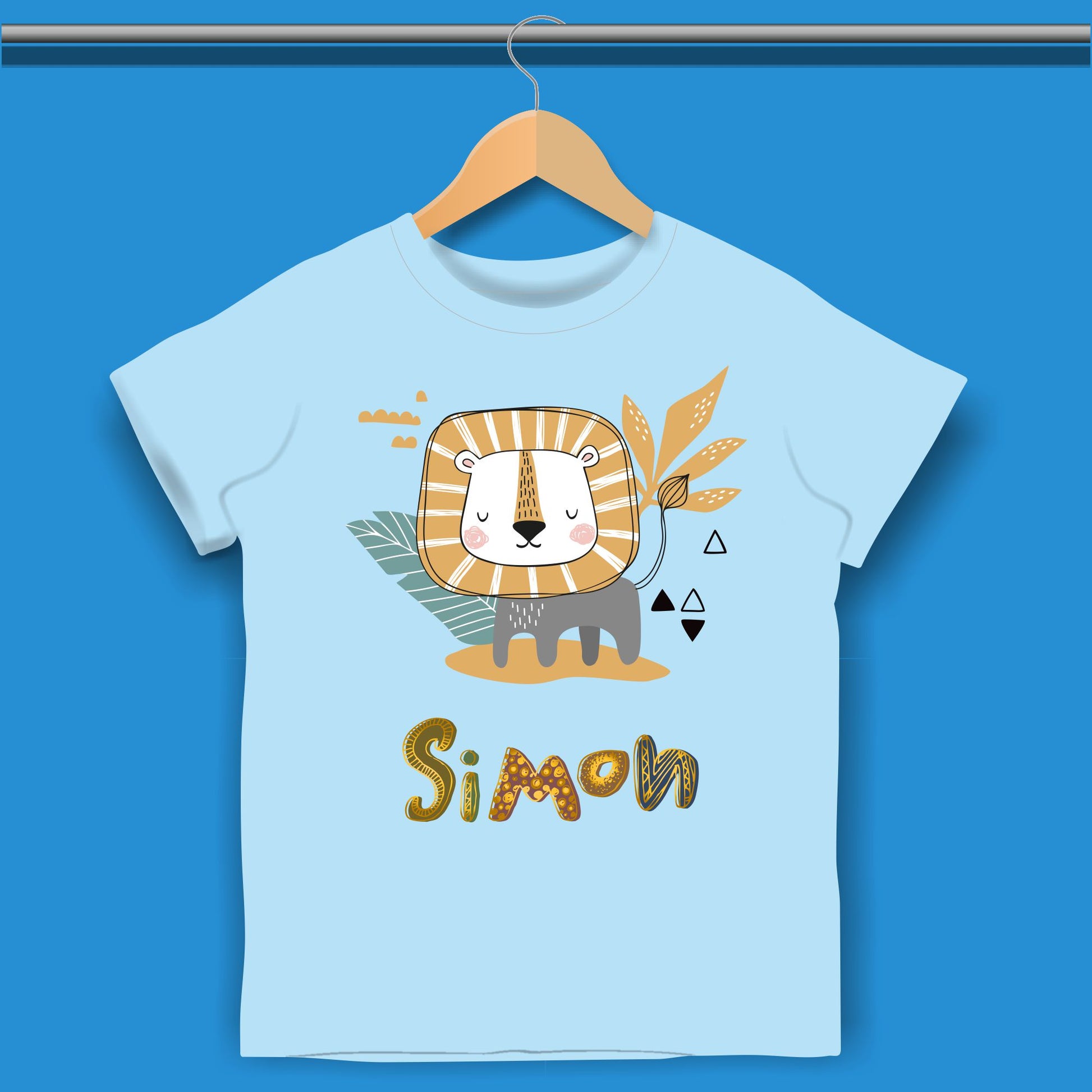 Cartoon Lion T-shirt for Boys 