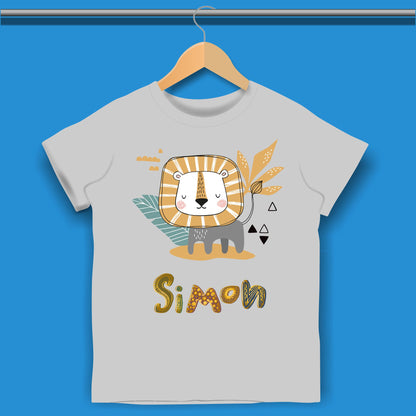 Cartoon Lion T-shirt for Boys 