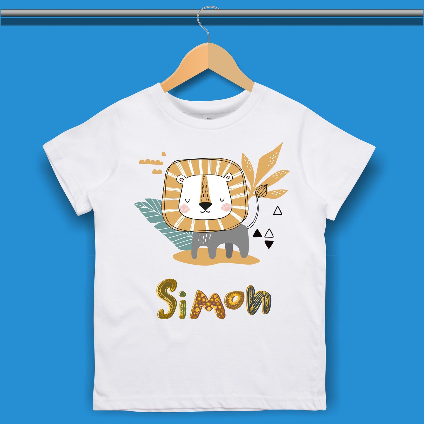 Cartoon Lion T-shirt for Boys 