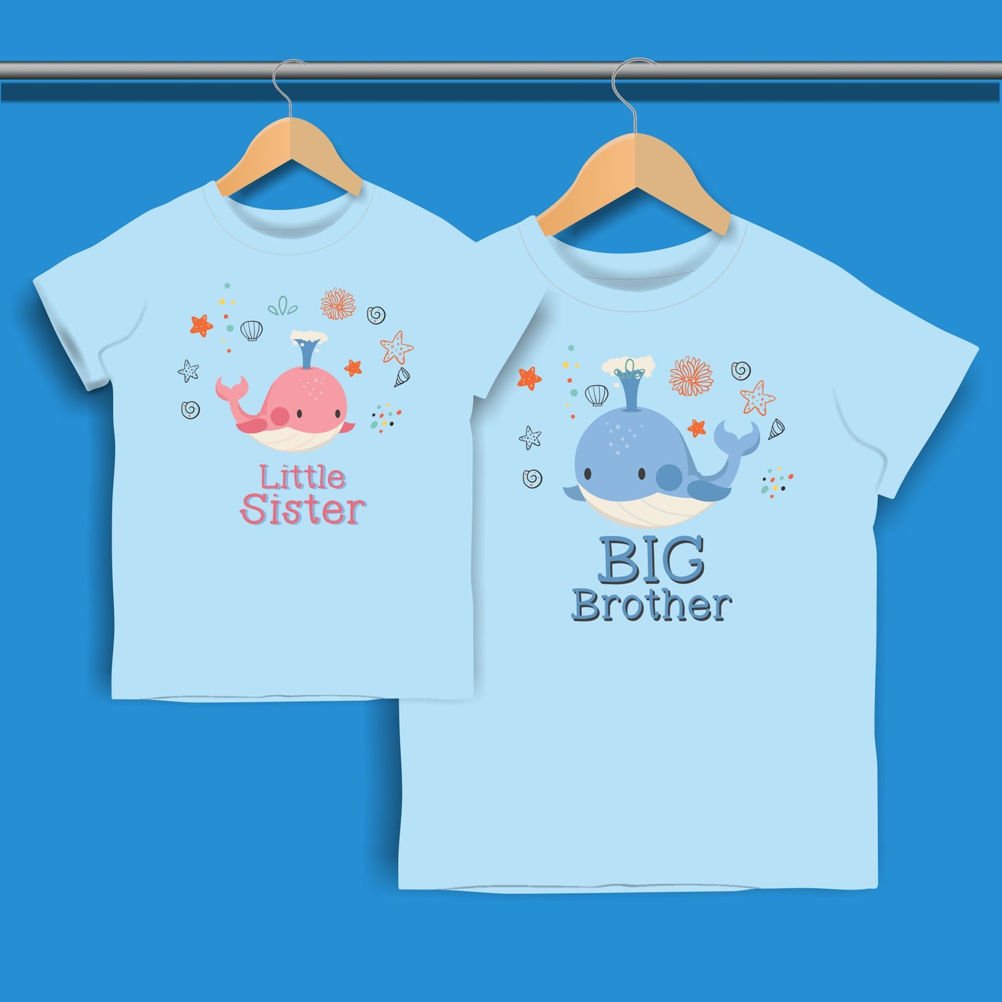 Big Brother Little Sister T-shirt for Boys