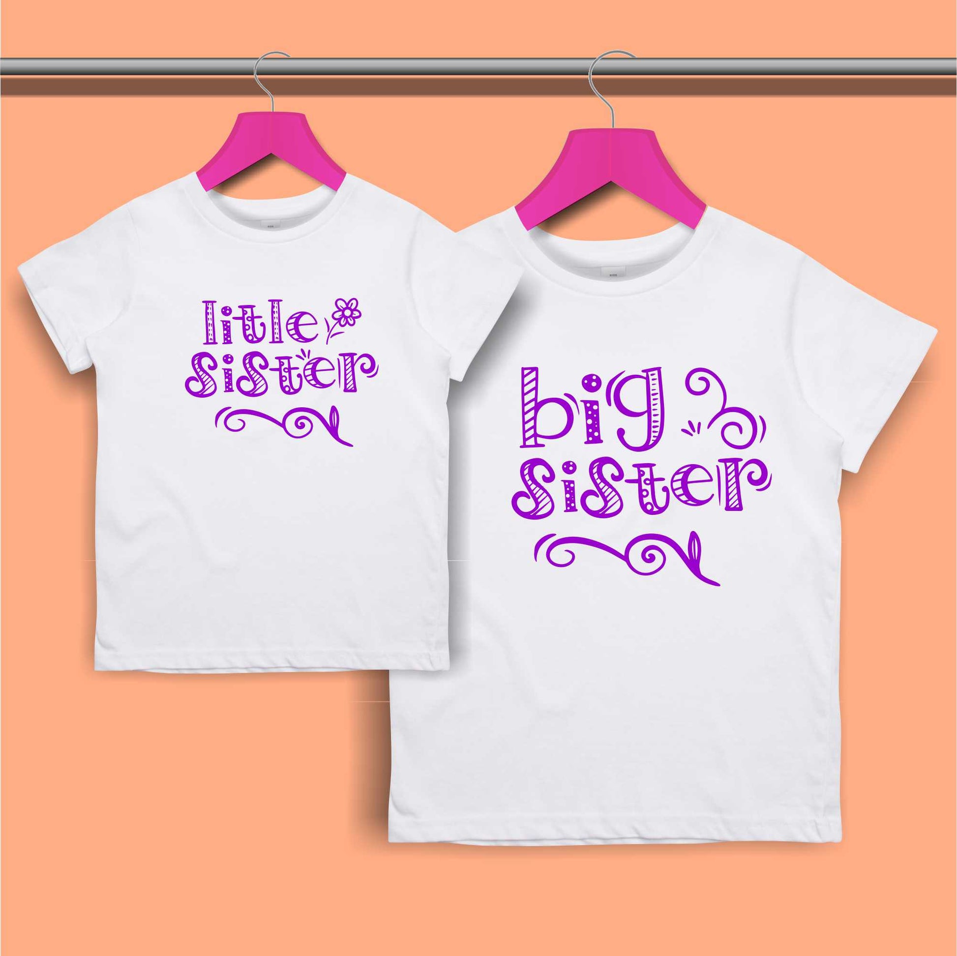 Big Sister, Little Sister T-shirt for Girls